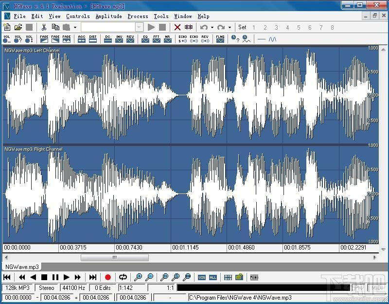 NGWave Audio Editor,音频编辑