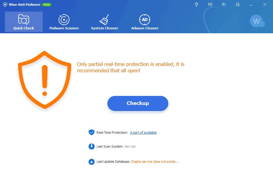 Wise Anti Malware下载,系统优化,病毒查杀,系统清理