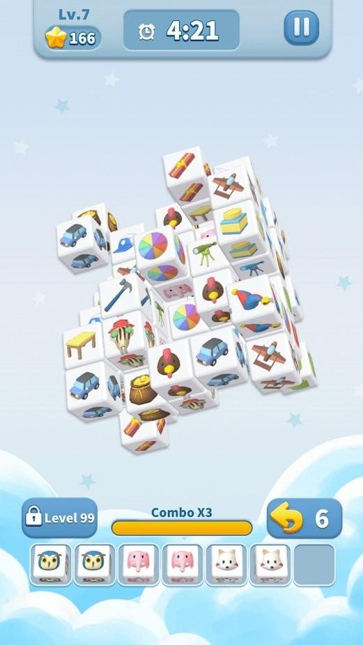 魔方大师3d游戏(cube master 3d)下载,魔方大师3d,消除游戏,趣味游戏